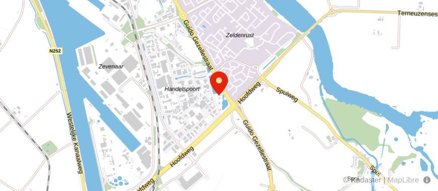 Locatie van Moore DRV - Terneuzen