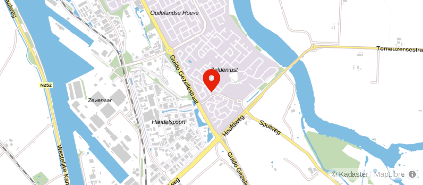 Locatie van Melvin Financiële Diensten