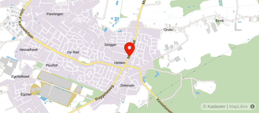 Locatie van Assurantiekantoor Gerrit Sengers