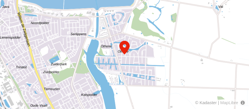 Locatie van GeuS uw makelaar