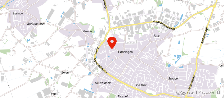 Locatie van Summa Adviesgroep Panningen