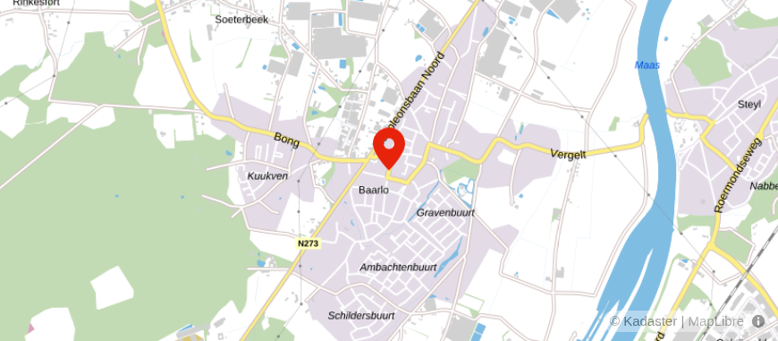 Locatie van Leenders en Gielen Assurantiën