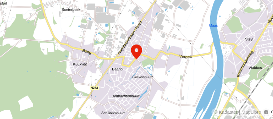 Locatie van De Huizenbemiddelaar Venlo