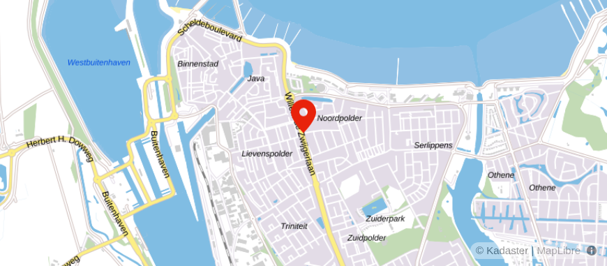 Locatie van Axent Notarissen