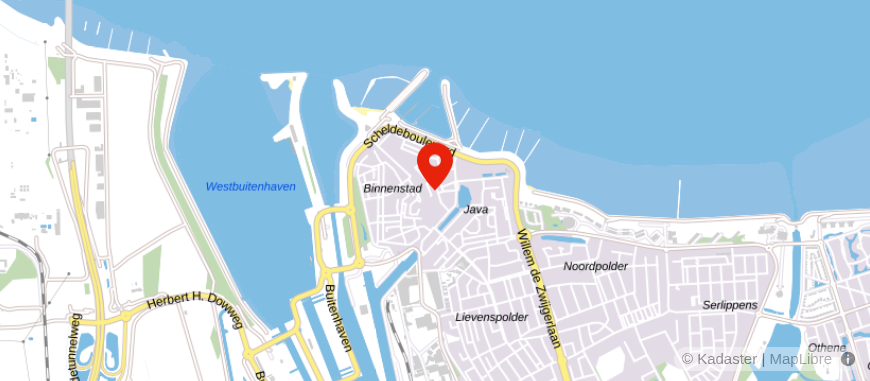 Locatie van Rogiest Accountancy