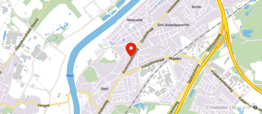 Locatie van V.O.F. Admicon