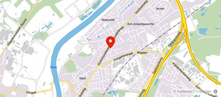 Locatie van Schreurs Accountants & Adviseurs