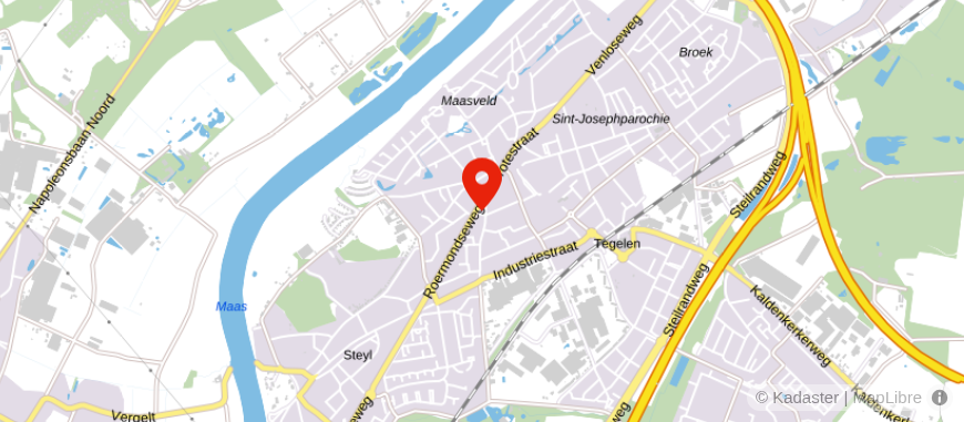 Locatie van Geraads, Sorée & van Liempd