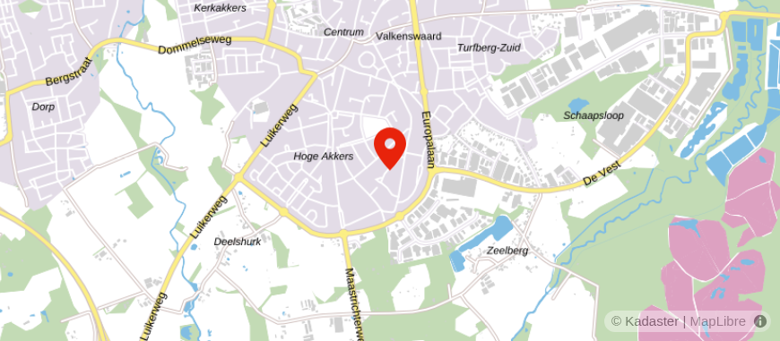 Locatie van Peels Advies