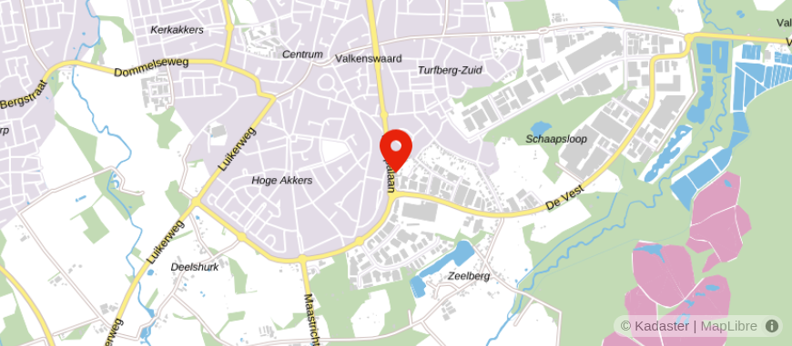Locatie van SAA Verzekeringen Eindhoven