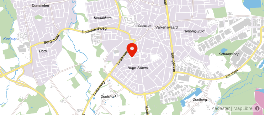 Locatie van Van Dijck Assurantiën