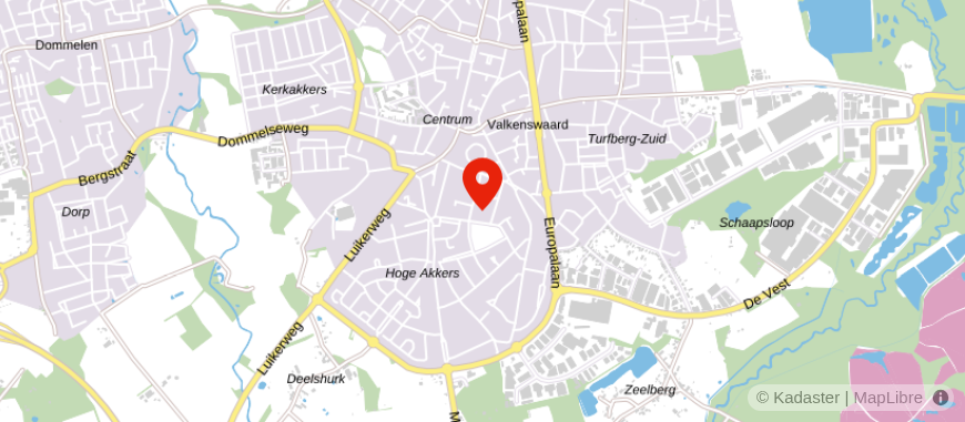 Locatie van PVG Financiële Dienstverlening