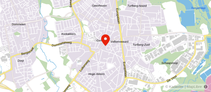 Locatie van Veldsink - Verberkmoes