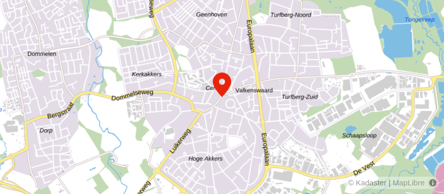 Locatie van Van Wijk & Partners
