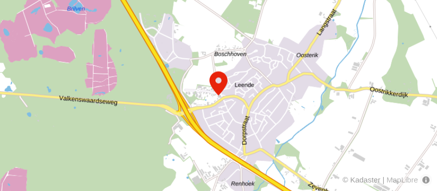 Locatie van Van Loon Accountants