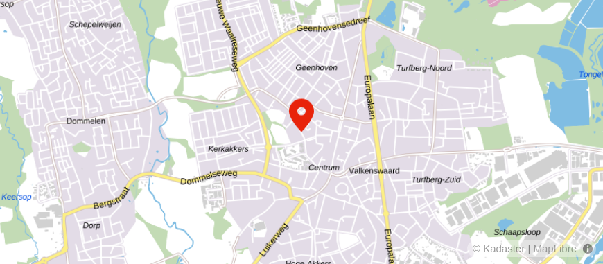 Locatie van Makelaarskantoor Niels de Cort