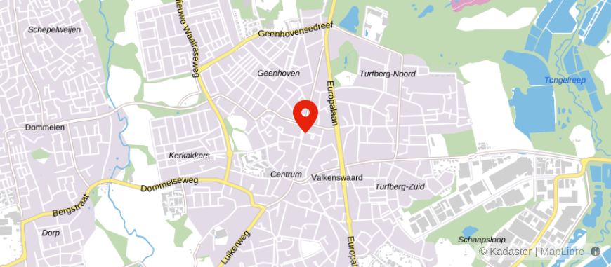 Locatie van HypothekenUnie Valkenswaard