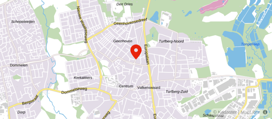 Locatie van Rendus Accountants & Belastingadviseurs