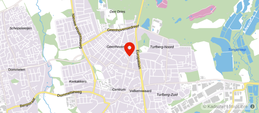 Locatie van Schipperheijn & Partners Valkenswaard
