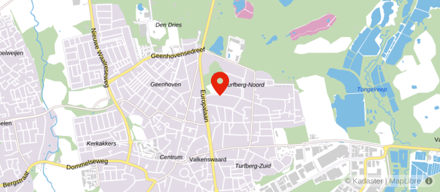 Locatie van Jacobs Pensioenen&Hypotheken