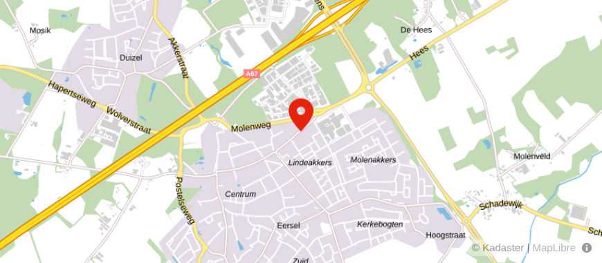 Locatie van Kantoor Lindenhof Belastingadviseurs