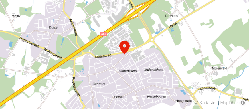 Locatie van Castelijns & Swaans Accountants - Adviseurs