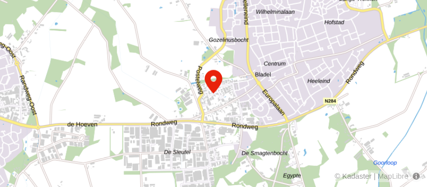 Locatie van Reijnders en Partners