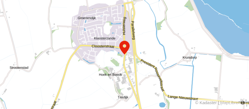 Locatie van Financiele Diensten Kloosterzande