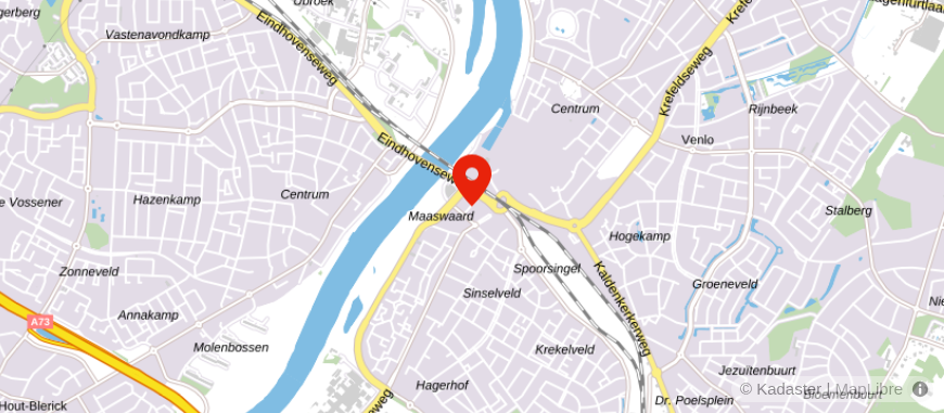 Locatie van Boonen Makelaardij