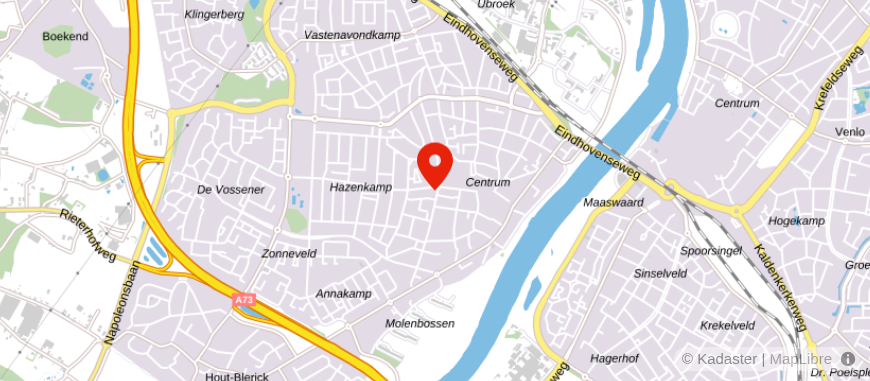 Locatie van Notariskantoor Zuid
