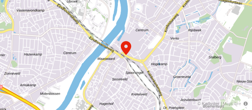 Locatie van Brouwers Makelaars