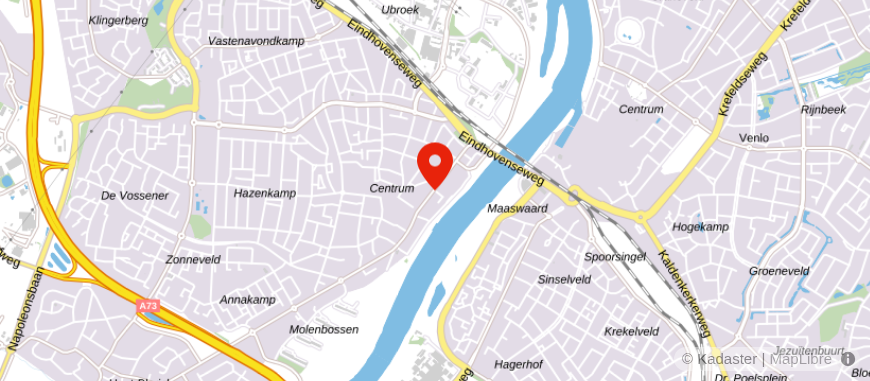 Locatie van Moonen Notarissen / Notaris Manders BV