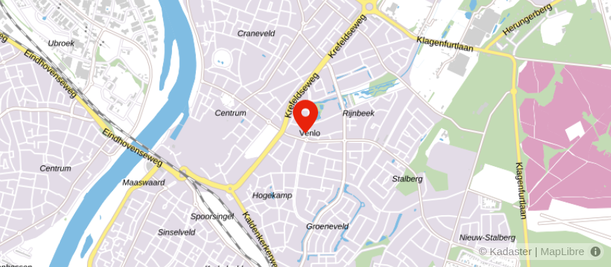 Locatie van Hanssen + Van Soest administraties en bel.advies