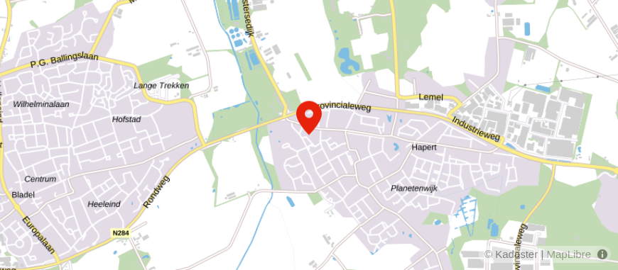 Locatie van Adegro