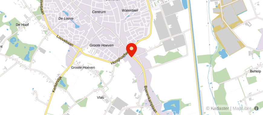Locatie van Staals & Van de Laar BV