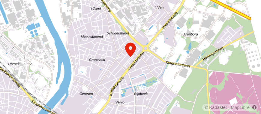 Locatie van Rivierdael Netwerk Notarissen