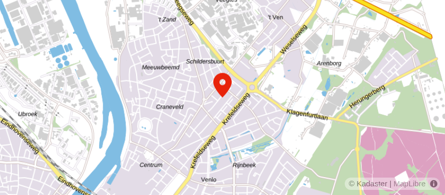 Locatie van Opheij Hypotheken