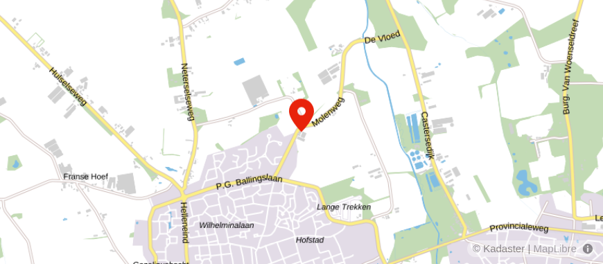 Locatie van Thieu Jansen makelaardij en taxaties