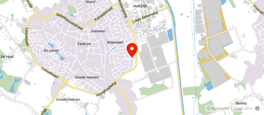 Locatie van Abel Financieel Advies