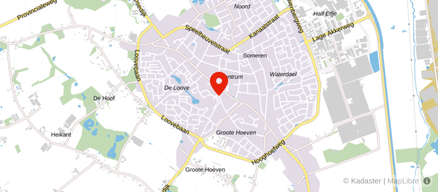 Locatie van Raadhuis Makelaars