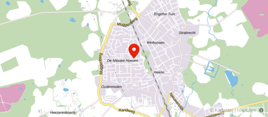 Locatie van Elan Notarissen Heeze