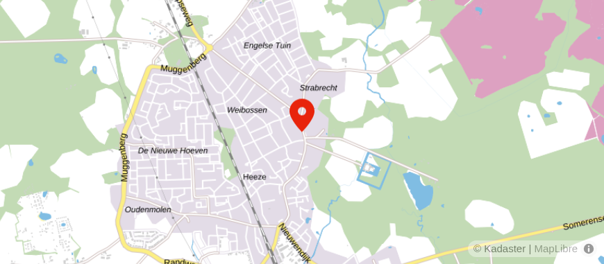 Locatie van Financieel advies Heeze