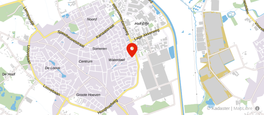 Locatie van van Vaalen pensioen- en verzekeringsadvies