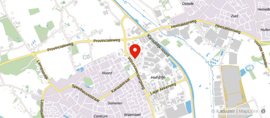 Locatie van RSW accountants + adviseurs