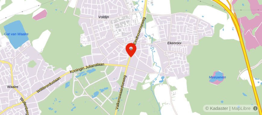 Locatie van Maintain Makelaars
