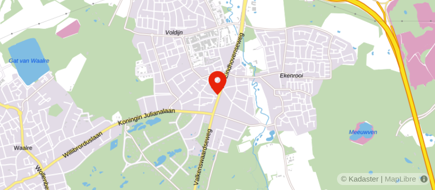 Locatie van Financieel Advieshuys