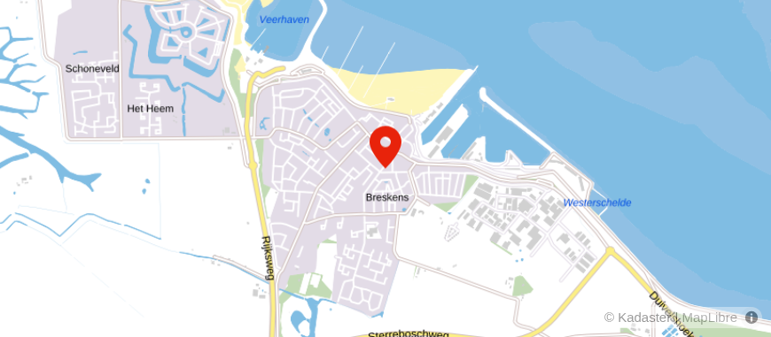 Locatie van Tournois Makelaardij