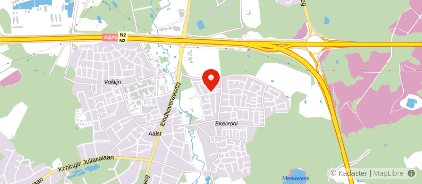 Locatie van Van der Heiden & Partners