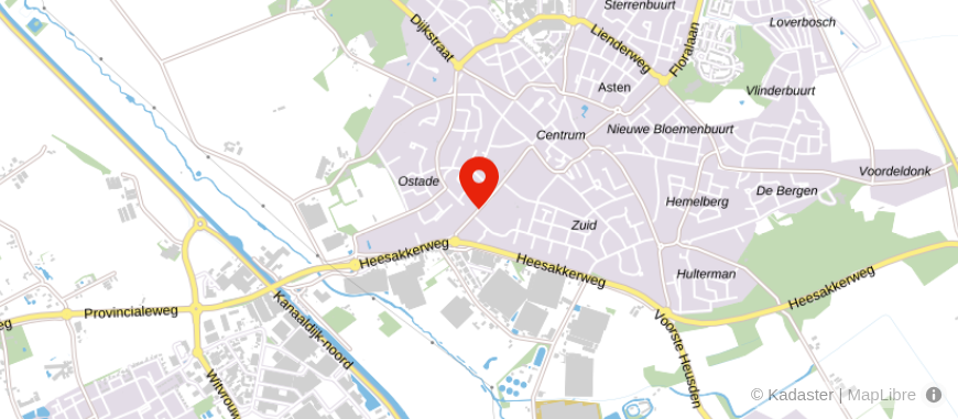 Locatie van Kantoor Notaris mr. M.A.M. Kessels