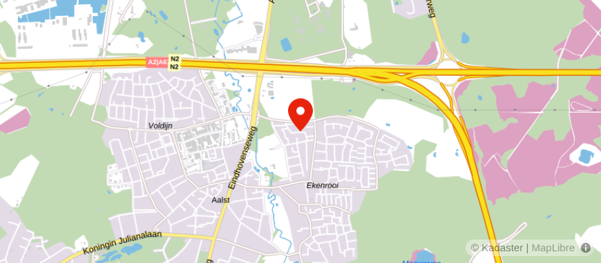 Locatie van Erken Belastingadvies & Administratie